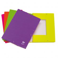 Grafoplas Caja Ecoproj Gom-Sol Fluor 3mm Surtido
