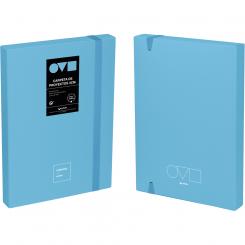 Grafoplás Caja Proyecto 3Cm   UNEQUAL MINIMAL Azul Pastel