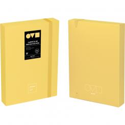 Grafoplás Caja Proyecto 5Cm   UNEQUAL MINIMAL Amarillo Soft
