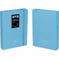 Grafoplás Caja Proyecto 5Cm   UNEQUAL MINIMAL Azul Pastel