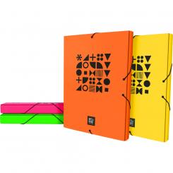 GRAFOPLÁS Caja Proyectos Ecoproj Gom.5Cm B&B23 Fluor Surtido