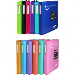 Grafoplas Carpebook Carpeta de Anillas 4D35 A4 Like2 Surtido