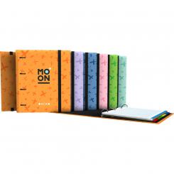 Grafoplas Carpebook Carpeta de Anillas 4D35 A4 Moon verde