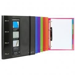 Grafoplas Carpebook Carpeta de Anillas 4D35 Forrado Multiline Surtido