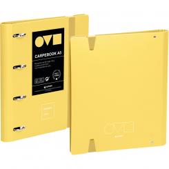 Grafoplás Carpebook Carpeta de Anillas 4O25 A5   UNEQUAL MINIMAL Amarillo soft