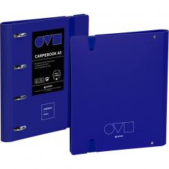 Grafoplás Carpebook Carpeta de Anillas 4O25 A5   UNEQUAL MINIMAL Azul