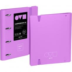 Grafoplás Carpebook Carpeta de Anillas 4O25 A5   UNEQUAL MINIMAL Lavanda