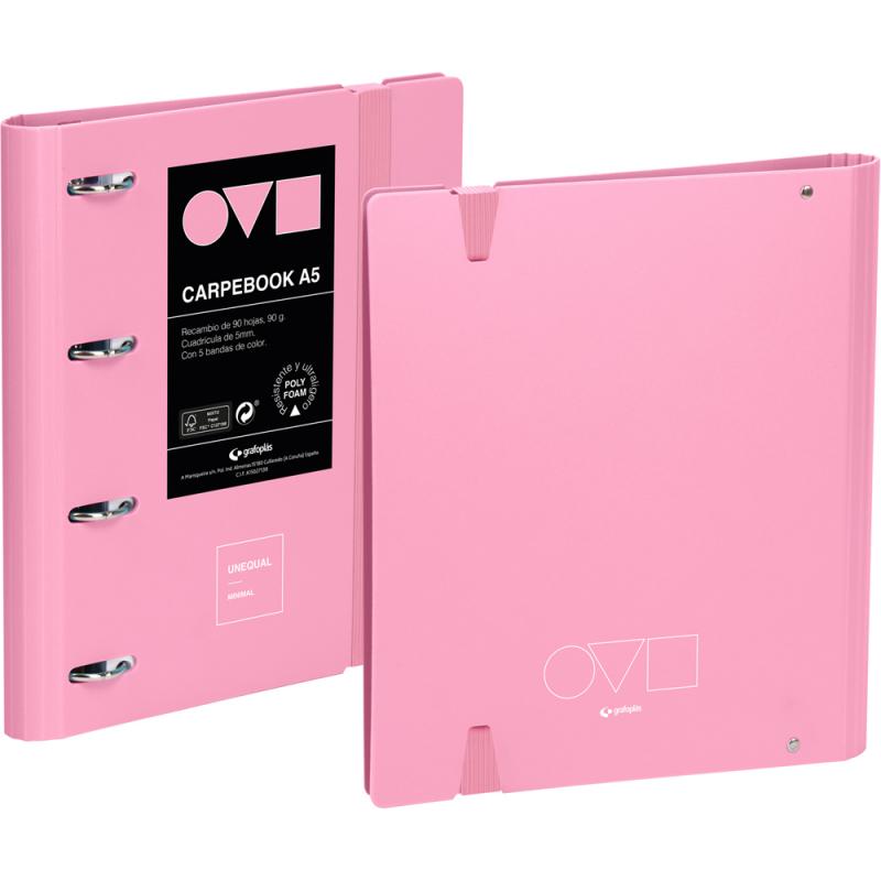 grafoplas-carpebook-carpeta-de-anillas-4o25-a5-unequal-minimal-rosa