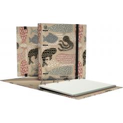 GRAFOPLÁS Carpebook Forr. 4D35 A4 Uninature Ballenas