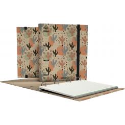 GRAFOPLÁS Carpebook Forr. 4D35 A4 Uninature Cactus