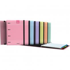 Grafoplas Carpebook Carpeta de Anillas Forrado  4D35 A4 Kuru2 azul