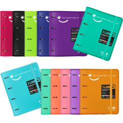 Grafoplas Carpebook Carpeta de Anillas PP A4 Like2 fucsia