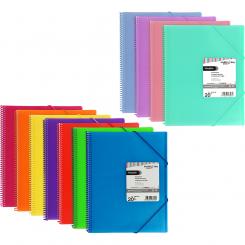 Grafoplás Carpeta 20 Fundas MAXIPLAS MULTILINE Azul Claro