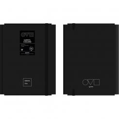 Grafoplás Carpeta 3 Solapas UNEQUAL MINIMAL Negro