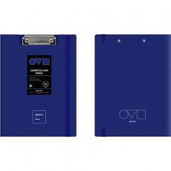 Grafoplás Carpeta con pinza superior A4   UNEQUAL Minimal Azul