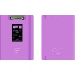 Grafoplás Carpeta con pinza superior A4   UNEQUAL Minimal Lavanda