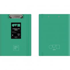 Grafoplás Carpeta con pinza superior A4   UNEQUAL Minimal Turquesa