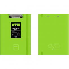 Grafoplás Carpeta con pinza superior A4   UNEQUAL Minimal Verde