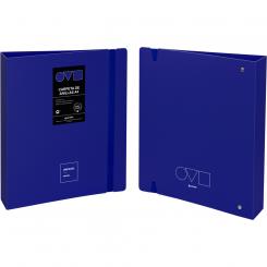 Grafoplás Carpeta de anillas 4D40 A4 UNEQUAL MINIMAL Azul