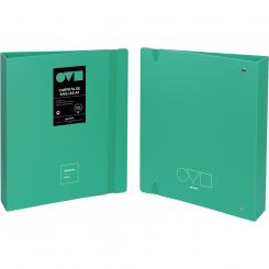 Grafoplás Carpeta de anillas 4D40 A4 UNEQUAL MINIMAL Turquesa