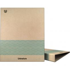 GRAFOPLÁS Carpeta de Anillas A4 For.4D25 Uninature Azul