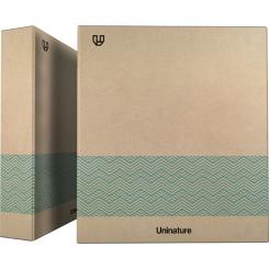 GRAFOPLÁS Carpeta de Anillas A4 For.4D40 Uninature Azul