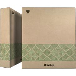 GRAFOPLÁS Carpeta de Anillas A4 For.4D40 Uninature Verde