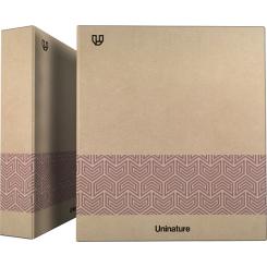 GRAFOPLÁS Carpeta de Anillas A4 For.4D40 Uninature Violeta