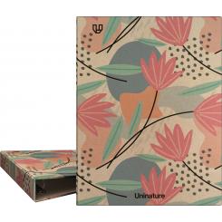 GRAFOPLÁS Carpeta de Anillas A5 For.4O20 Uninatur Flores