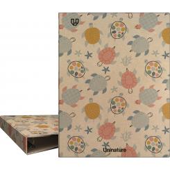 GRAFOPLÁS Carpeta de Anillas A5 For.4O20 Uninatur Tortugas