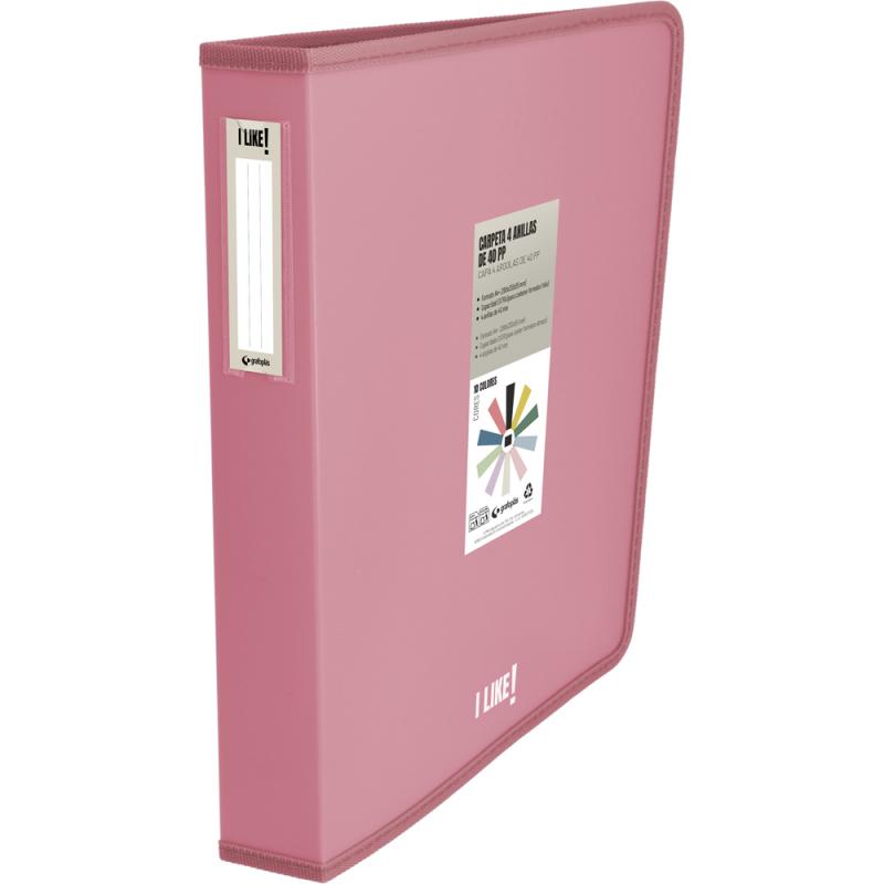 grafoplas-carpeta-de-anillas-pp-4d40-a4-like3-rosa