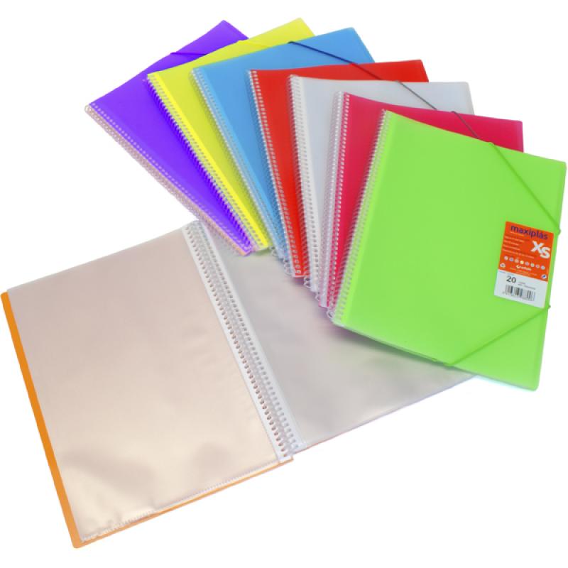 grafoplas-carpeta-de-fundas-30f-c-espiral-xs-pp-mostaza