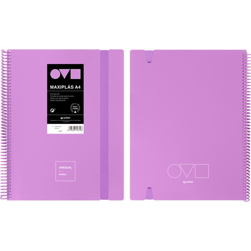 grafoplas-carpeta-de-fundas-maxiplas-20f-a4-unequal-minimal-lavanda