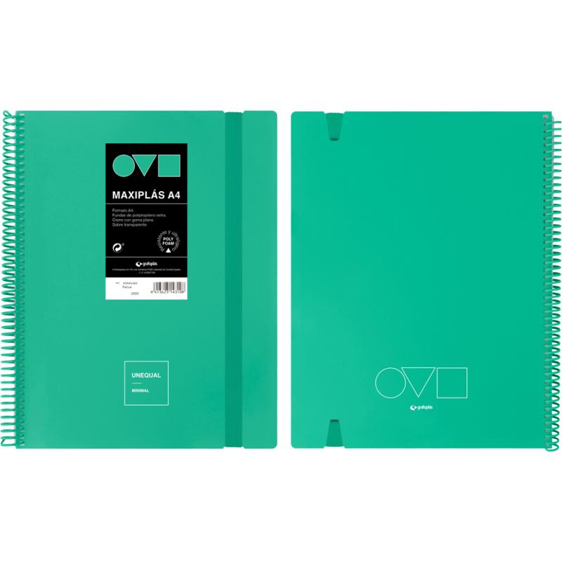 grafoplas-carpeta-de-fundas-maxiplas-20f-a4-unequal-minimal-turquesa