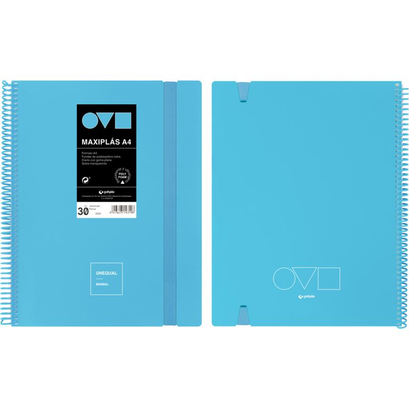 grafoplas-carpeta-de-fundas-maxiplas-30f-a4-unequal-minimal-azul-pastel