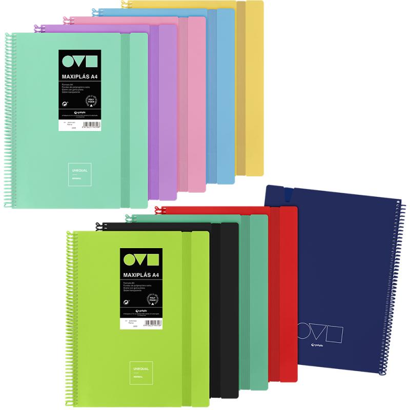 grafoplas-carpeta-de-fundas-maxiplas-40f-a4-unequal-minimal-surtido