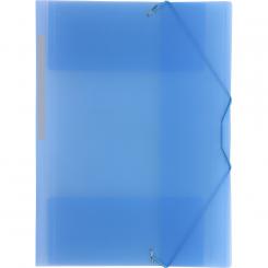 Grafoplás Carpeta de gomas COLORGRAF 3 Solapas Gomas Azul Soft