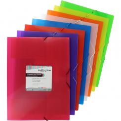 Grafoplas Carpetas 3 Solapas papel plastificado soft Multiline Surtido