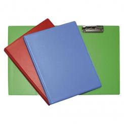 Grafoplas Carpetas Folio Clip Superior+Bolsa azul Claro