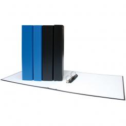 GRAFOPLÁS Carpeta de anillas Forr.4D25 A4 Pokf S/Tarj Negro