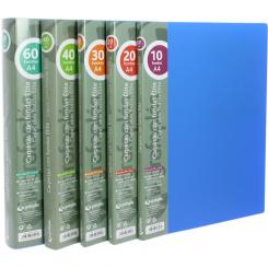 Grafoplas Carpetas Fundas A4 Opaco PP 30F azul Elite