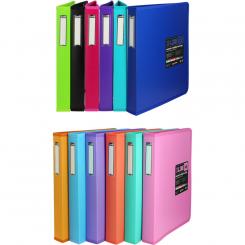 Grafoplas Carpeta de anillas PP 4D25  A4+ Like rosa claro