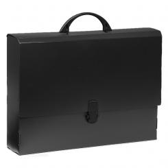 Grafoplas Cartera Polip. Asa-Broche Negro