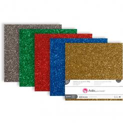 Grafoplas ANITA Y SU MUNDO Cartulina 280G Purpurina Surt. 12X12