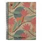 GRAFOPLÁS Cuaderno de espiral cuadriculado For.A4+ 100H 90G 5X5 Uninat Flores