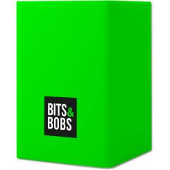 GRAFOPLÁS Cubilete Silicona   Verde Fluor Bits&Bob