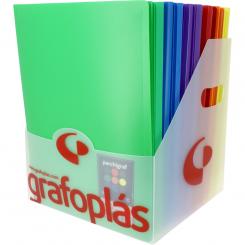 Grafoplas carpeta Expositor Folio PP C/20 Poliplas Parchigraf