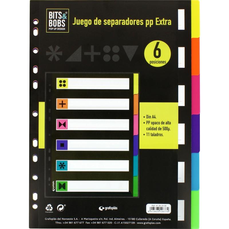 grafoplas-juego-separador-a4-6-pos05-b&b-fluor