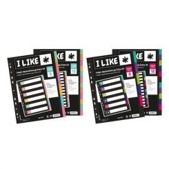 Grafoplas Juego Separador A4 6 Pos.0,5 Fuert.Like