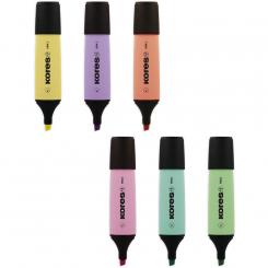 KORES Marcador Pastel MPA1 Punta Biselada lavanda